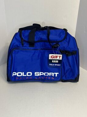 vintage 90s Polo Sport Ralph Lauren‎ duffle bag  USA track and field NWT